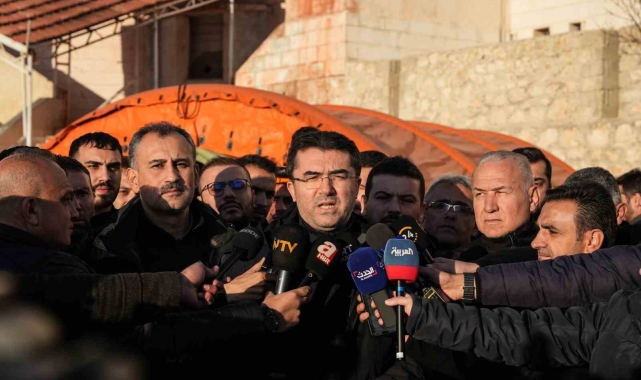 AFAD Başkanı Memiş: "Sednaya Hapishanesi'nde herhangi bir canlıya rastlamadık"
