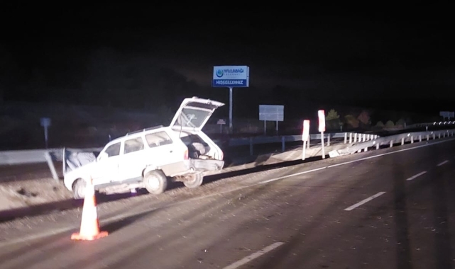 Afyonkarahisar'da trafik kazası: 3 yaralı