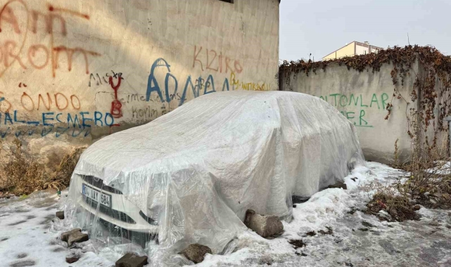 Ağrı'da dondurucu soğuklar etkisini sürdürüyor
