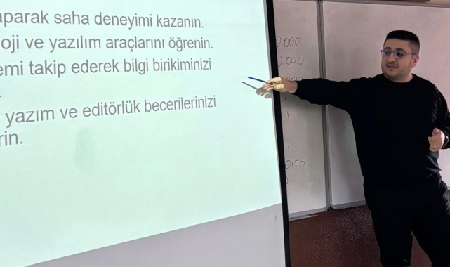 Ajans haberciliğinin perde arkası BEUN Meslek Yüksekokulu'nda anlatıldı