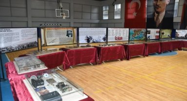 Alaçam'da Çanakkale Savaş Eserleri ve Resim Sergisi açıldı