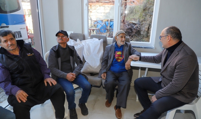 Alanya Belediyesi'nin evde bakım hizmetleri devam ediyor