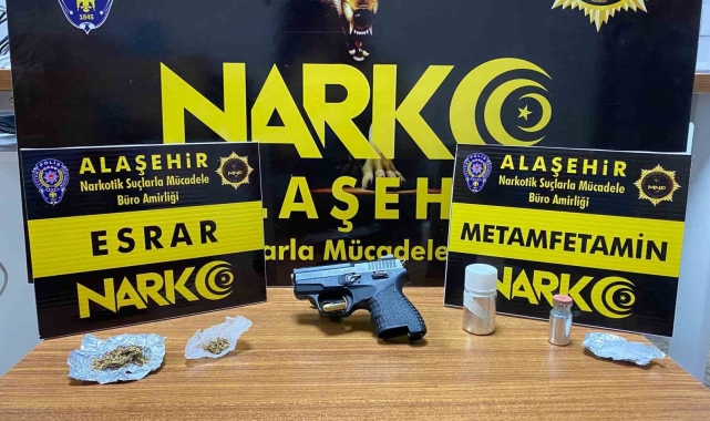 Alaşehir'de uyuşturucudan bir kişi tutuklandı