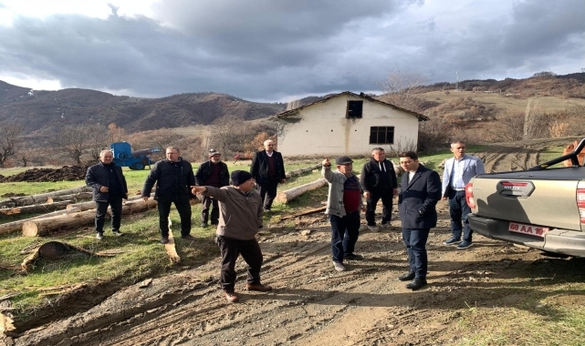 Almus Kaymakamı Çömen'den köy ziyareti