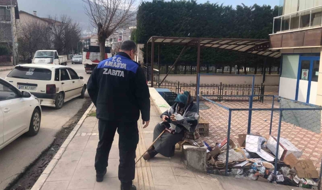 Amasya'da bir ayda 20 dilenci şehir dışına çıkarıldı