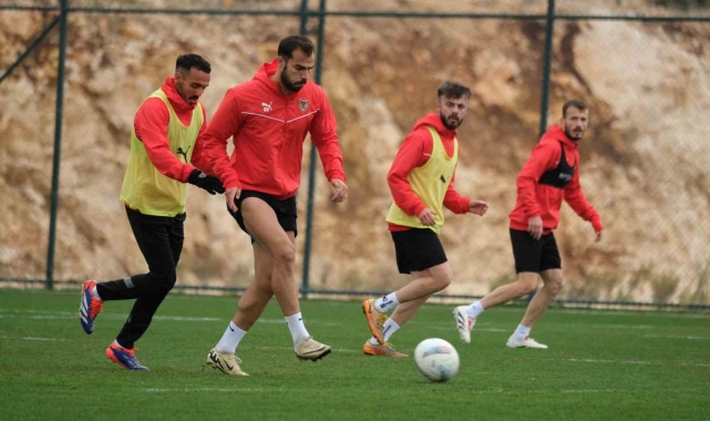 Atakaş Hatayspor, Adana Demirspor maçı hazırlıklarını sürdürdü