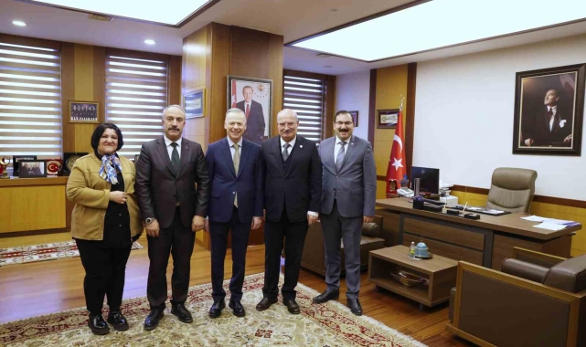 ATO Başkanı Baran, Ticaret Bakan Yardımcısı Ağar'ı ziyaret etti