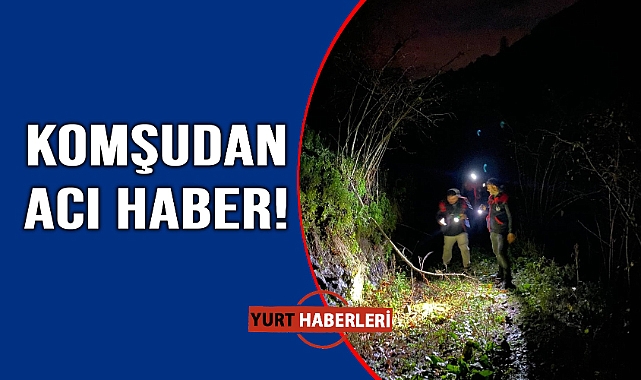 Ava gitti, cenazesi geldi