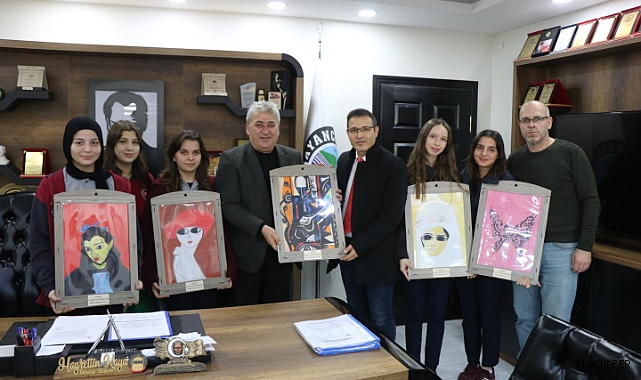 Ayancık’ta "Sanat Her Yerde Projesi" hayata geçirildi