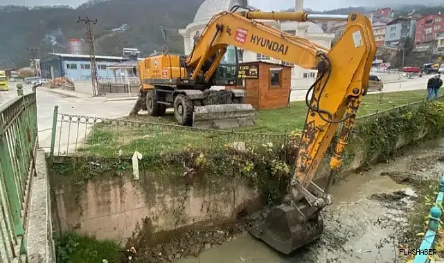 Ayancık’ta taşkınlara karşı önlem!