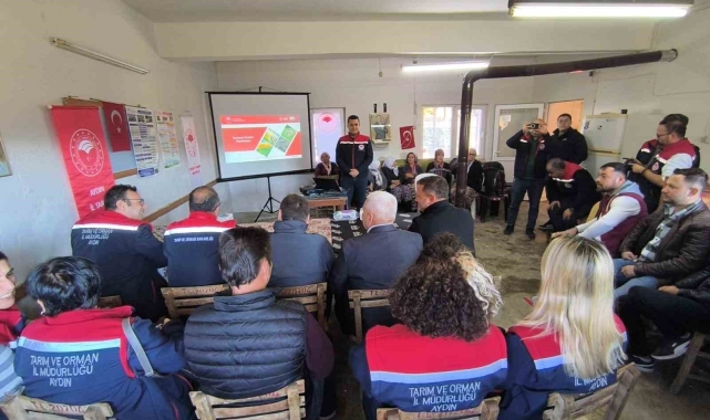 Aydın'da üreticilere yeni destekleme modeli tanıtılmaya devam ediyor