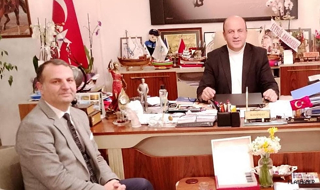 Bağımsız Emekliler Sendikası Sinop İl Başkanı Baltacı'dan Başkan Gürbüz'e ziyaret