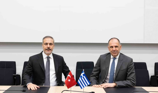 Bakan Fidan, Yunan mevkidaşı Gerapetritis ile görüştü