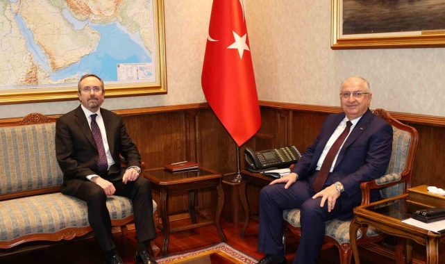 Bakan Güler, ABD Dışişleri Bakanlığı Siyasi İşler Müsteşar Vekili Bass'ı kabul etti