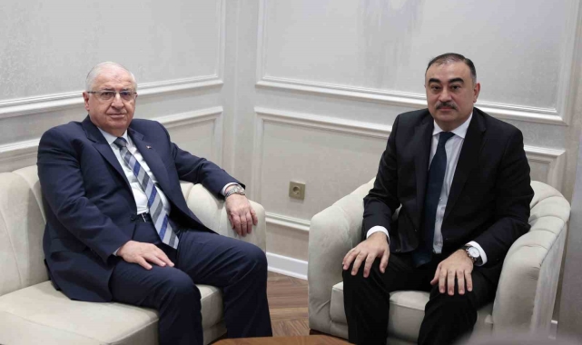 Bakan Güler'den, Azerbaycan Ankara Büyükelçiliğine taziye ziyareti