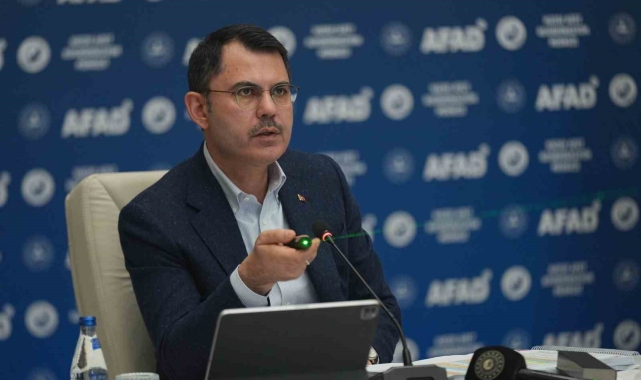 Bakan Kurum: "15 Ocak'ta Hatay'daki 158 bin hak sahibi için saha çalışmaları yüzde 100 başlamış olacak"