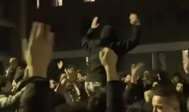 Bartın'da öğrencilerden su eylemi