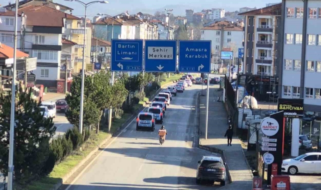 Bartın'da polise 12 yeni araç