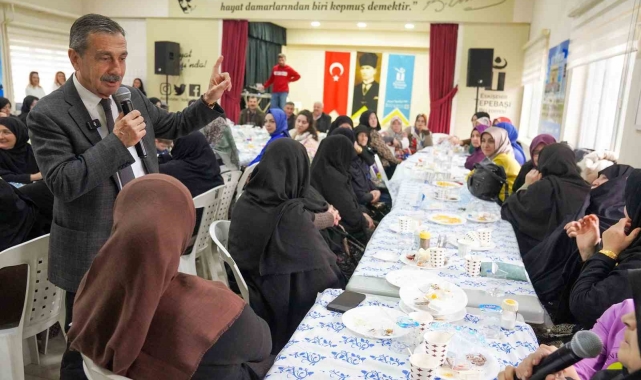 Başkan Ataç, Muttalip'li kursiyerlerle buluştu