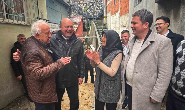 Başkan Aydın, Ertürk ailesinin doğalgaz sıkıntısını çözdü