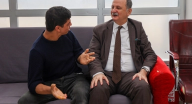 Başkan Balaban, özel öğrencilerin yeni yılını kutladı