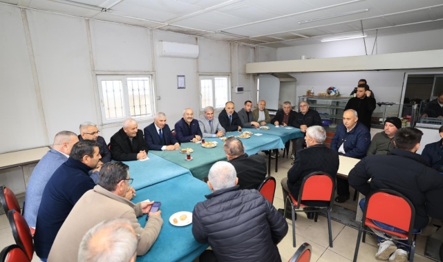 Başkan Büyükgöz'den esnaf ziyaretleri