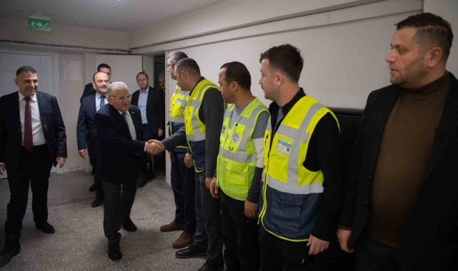 Başkan Büyükkılıç'tan teknik ekip ile sabah çorbası