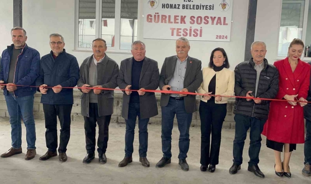 Başkan Kepenek, Gürlek'e sosyal tesis kazandırdı