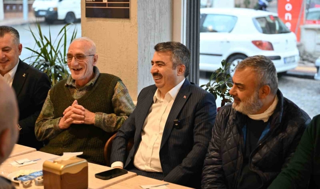 Başkan Yılmaz, komşu ziyaretinde