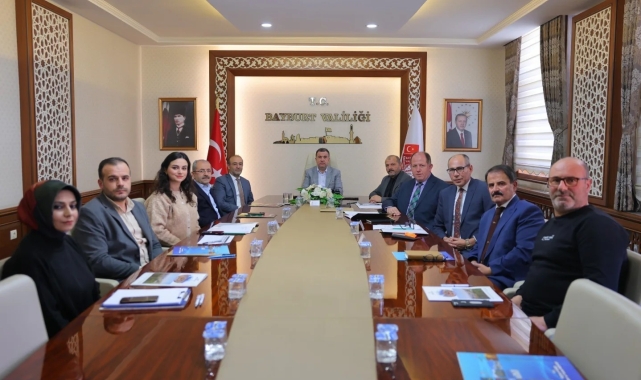 Bayburt'un da yer alacağı EMITT 2025 fuarının hazırlık toplantısı yapıldı