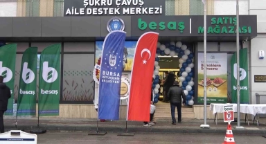 Besaş Fabrika Satış Mağazası, Mudanya'da hizmete girdi