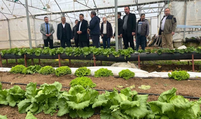 Beyşehir'de yaz seraları üreticilerle buluşturuldu