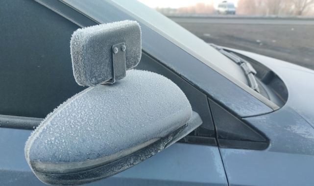 Bingöl'de kırağı, sis ve buzlanma etkili oldu