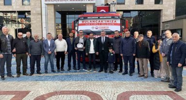 Bulancak Belediyesi itfaiye filosunu güçlendiriyor