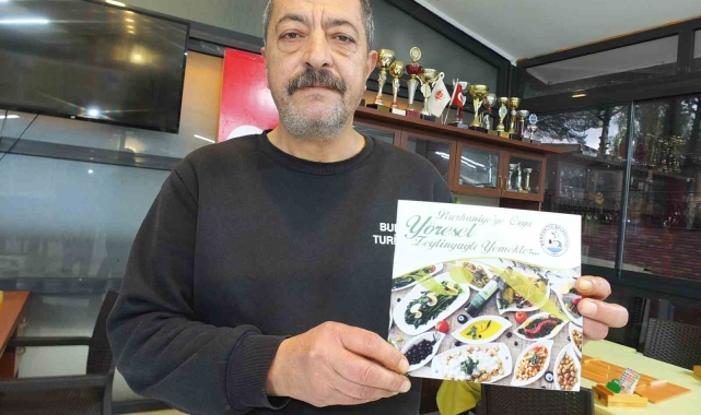 Burhaniye de zeytinyağlı yemekler kitap oldu