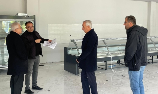 Burhaniye'de halk market açılıyor