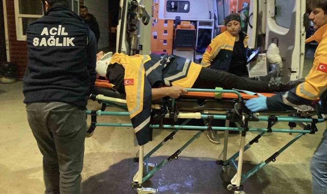 Bursa'da iki otomobil çarpıştı: 1 yaralı