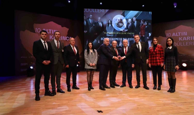 Büyükçekmece Belediyesi'nin 2 projesine Altın Karınca Ödülü