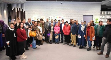 Büyükşehir'in 'Engelsiz Sanat Sergisi' göz doldurdu