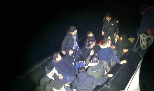 Çanakkale'de 56 kaçak göçmen yakalandı