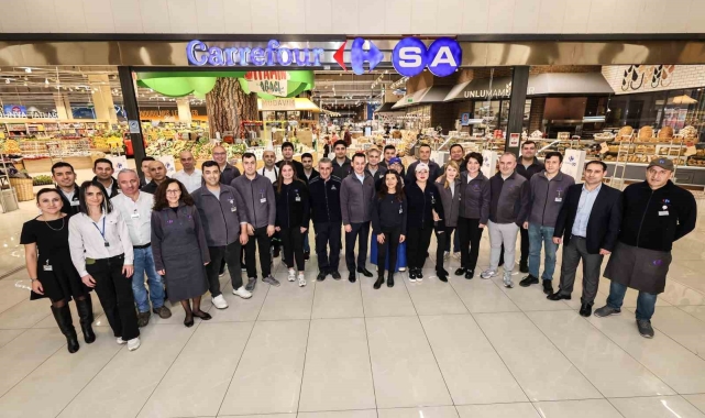 CarrefourSA, 12 Aralık Mağazacılar Günü'nü 15 bin çalışanı ile kutladı