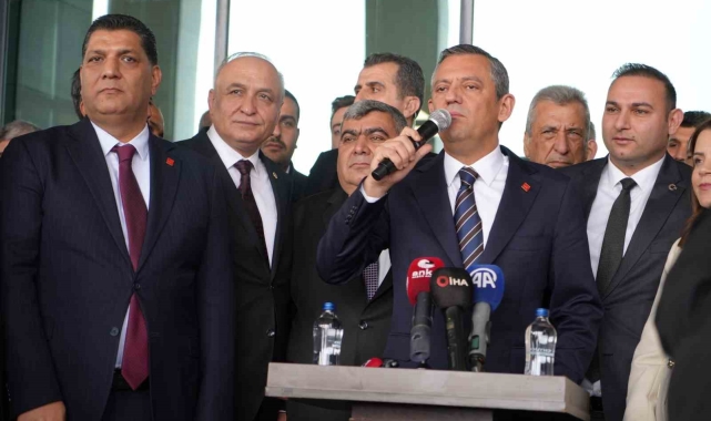 CHP Genel Başkanı Özgür Özel Kilis'te