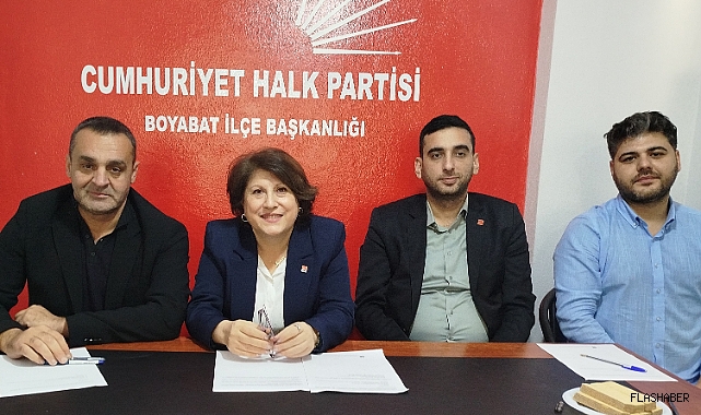 CHP Sinop Milletvekili Karadeniz, Boyabat’ta Partililerle bir araya geldi