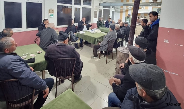 Çiftçilere tarımsal destekleme modeli anlatıldı