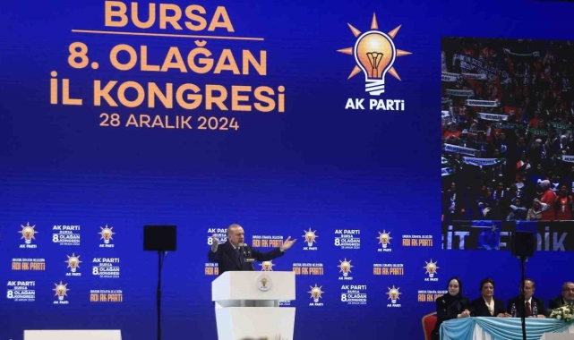 Cumhurbaşkanı Erdoğan, Bursa'ya 785 milyar liralık yatırım yaptıklarını açıkladı