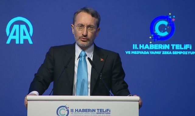 Cumhurbaşkanlığı İletişim Başkanı Altun: "Dijital Telif Yasası'nın yürürlüğe girmesi elzemdir"