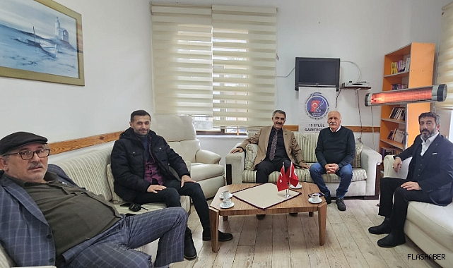 Defterdar Önalan'dan 15 Eylül Gazeteciler Cemiyetine ziyaret
