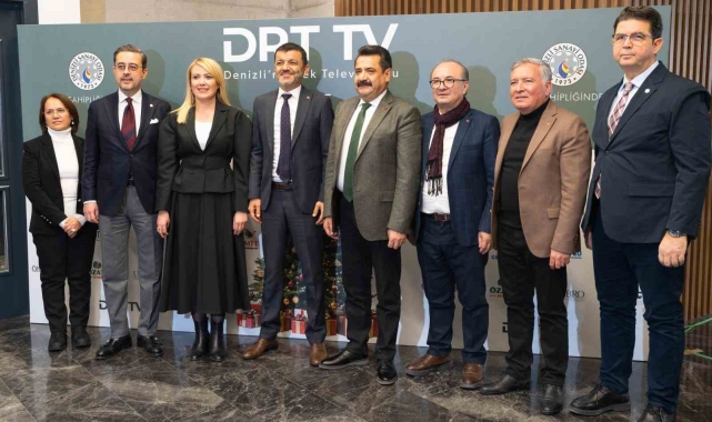 Denizli protokolü 2025&#039;i DRT TV ekranlarında karşıladı