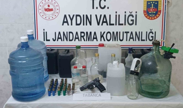 Didim'de yeni yıl öncesi sahte alkol operasyonu