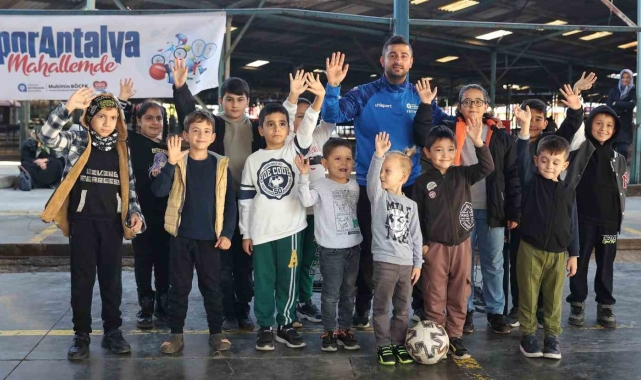 Dokuma'da çocuk ve gençler sporla buluştu